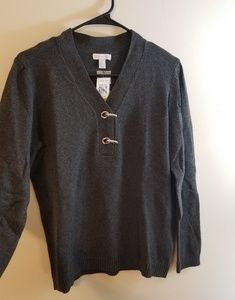 Henley sweater